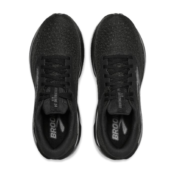 Brooks Adrenaline GTS 24 - Womens Running Shoes - Black/Black/Black