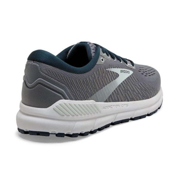 Brooks Addiction GTS 15 - Womens Running Shoes - Grey/Navy/Aqua