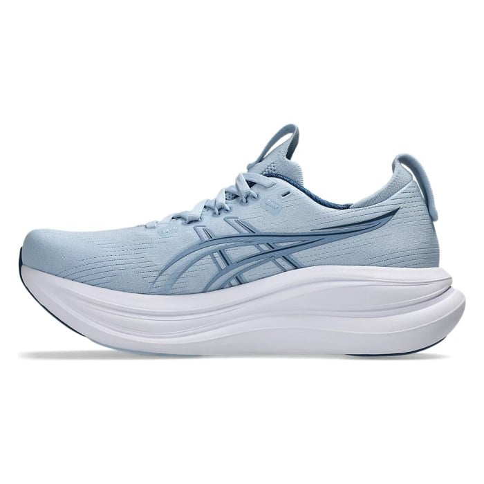 Asics Gel Nimbus 28 - Womens Running Shoes - Solid Air/Calm Indigo - image 2