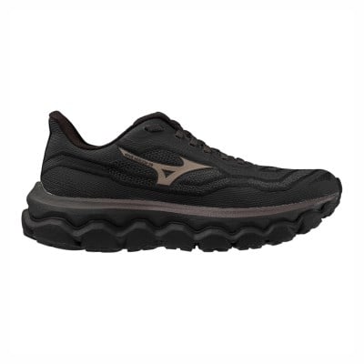 Mizuno Wave Horizon 9 - Mens Running Shoes - Blackened Pearl/Black/Peppercorn