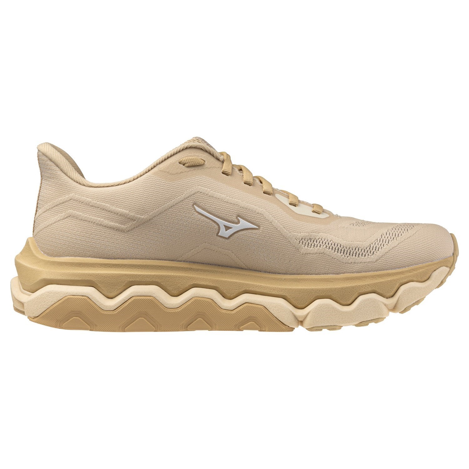 Mizuno Wave Horizon 9 - Mens Running Shoes - Pale Khaki/White/Curds and Whey