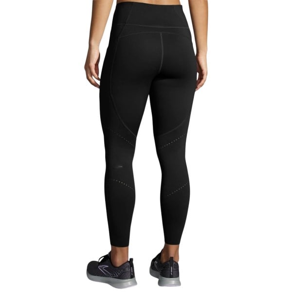 Brooks Method 7/8 DriLayer Womens Running Tights - Light Black