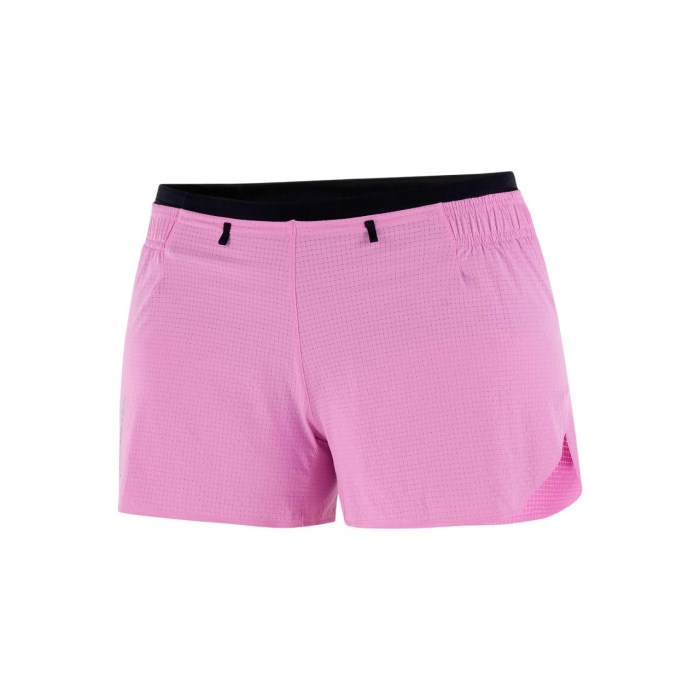 Salomon Sense Aero 3 Inch Womens Running Shorts - Cyclamen