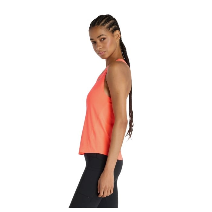 New Balance Womens Race Day Singlet - Urgent Red