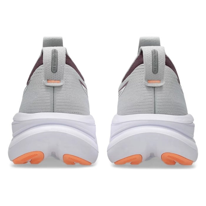 Asics Gel Nimbus 28 - Womens Running Shoes - Cloud Grey/Dusty Mauve - image 6