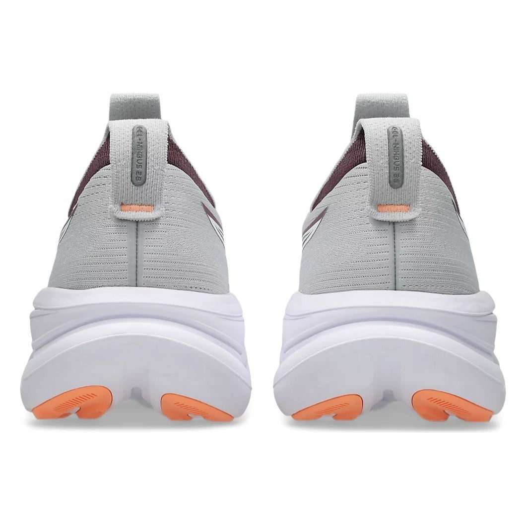 Asics Gel Nimbus 28 - Womens Running Shoes - Cloud Grey/Dusty Mauve - image 6