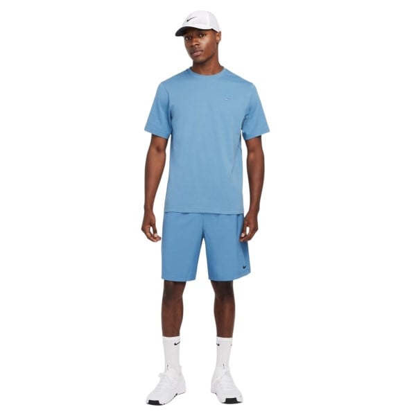 Nike Primary Dri-Fit Short-Sleeve Versatile Top - Mens - Aegon Storm/Aegon Storm