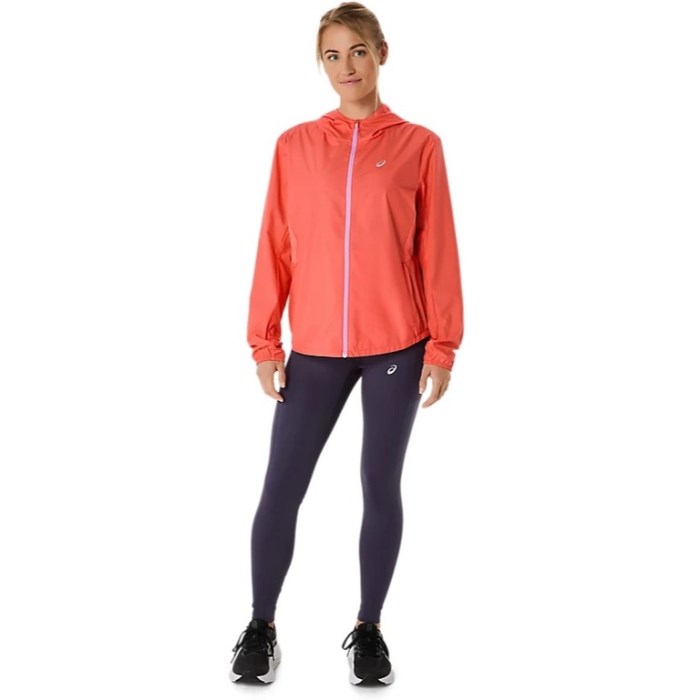 Asics Silver Womens Full Length Running Tights - Indigo Fog