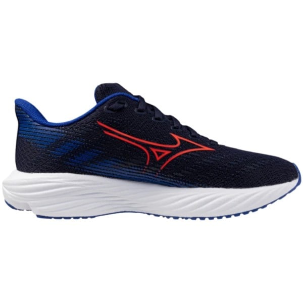 Mizuno Wave Enerzy Rider Jr - Kids Running Shoes - Peacoat/Mizuno Ignition Red/Reflex Blue