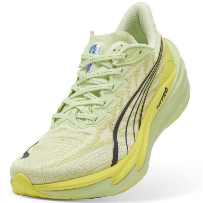 Puma Deviate Nitro 4 - Mens Running Shoes - Apple Spritz/Lux Lime