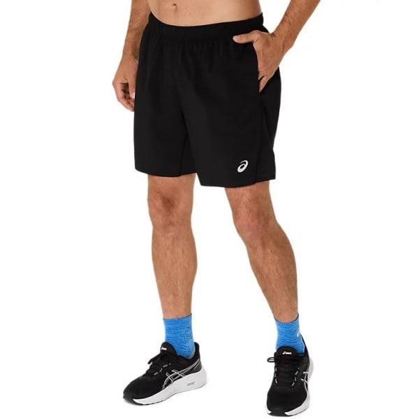 Asics Silver 7inch Shorts - Mens Running Shorts - Performance Black