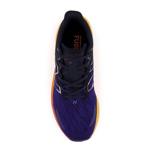 New Balance FuelCell Propel v3 - Mens Running Shoes - Blue/Vibrant Apricot/Eclipse