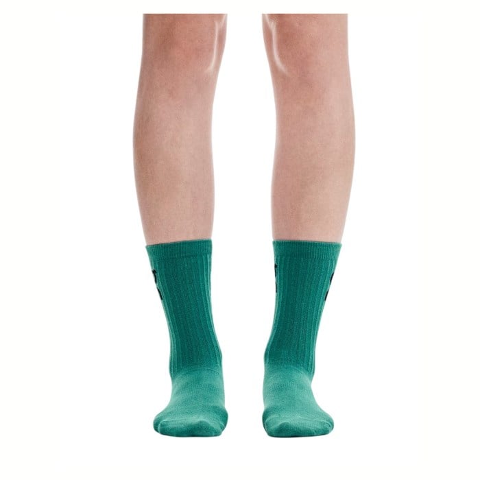 On Running Crew Logo Sock High - 3 Pack - Brook/Storm - image 3