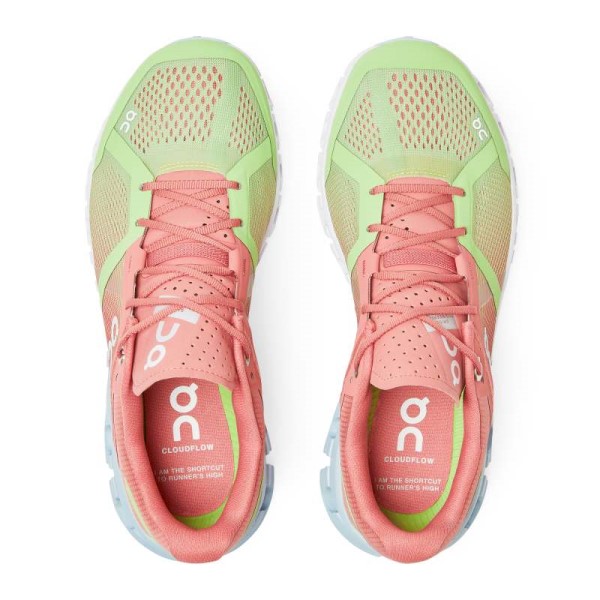 On Cloudflow - Womens Running Shoes - Guava/Dust Rose