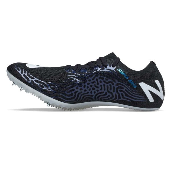 New Balance Sigma Aria - Mens Sprint Track Spikes - Black/White