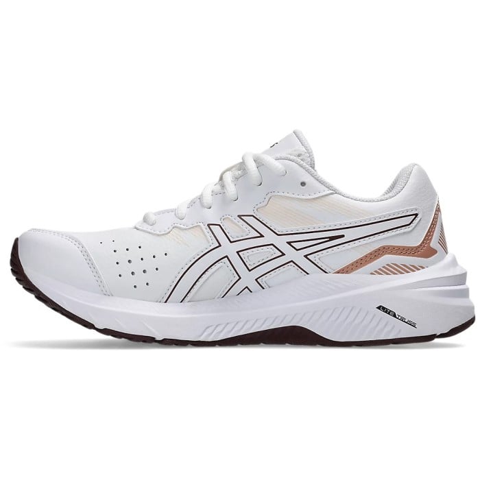 Asics GT-1000 LE 2 - Womens Cross Training Shoes - White/Dark Red Planet