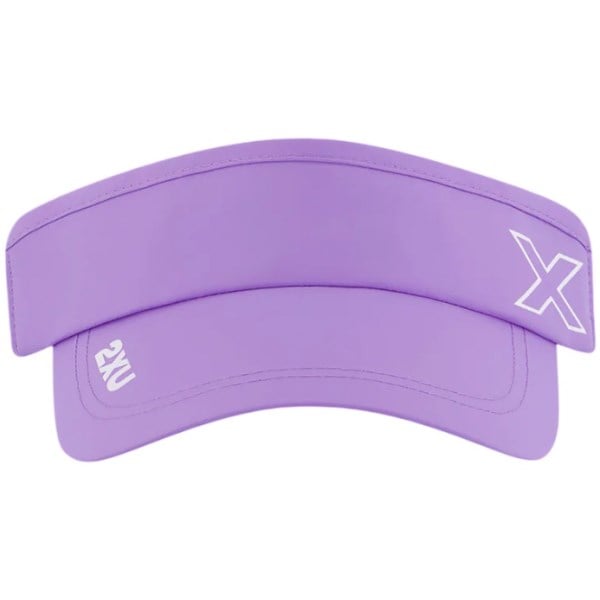 2XU Performance Running Visor - Grape Fizz/White