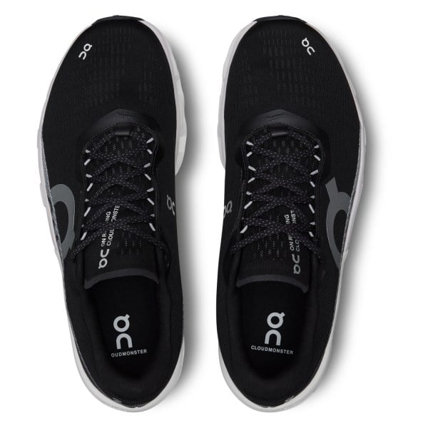 On Cloudmonster 2 - Mens Running Shoes - Black/Frost