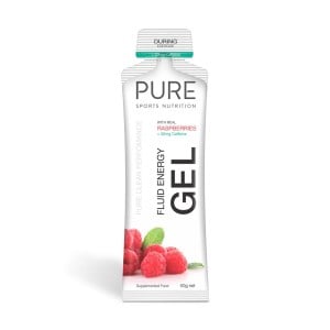 Pure Fluid Energy Gel 50g - Raspberry Caffeine