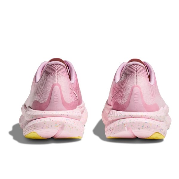 Hoka Mach 6 - Womens Running Shoes - Pink Twilight/Lemonade