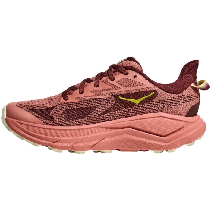 Hoka Challenger 8 - Womens Trail Running Shoes - Blush/Dark Cedar