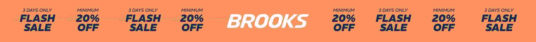 Brooks Flash Sale