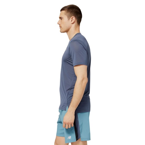 New Balance Accelerate Mens Running T-Shirt - Thunder