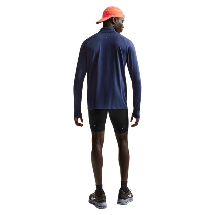 Nike Stride Dri-FIT Mens Half Length Running Tights - Black/Reflective Silver - image 3