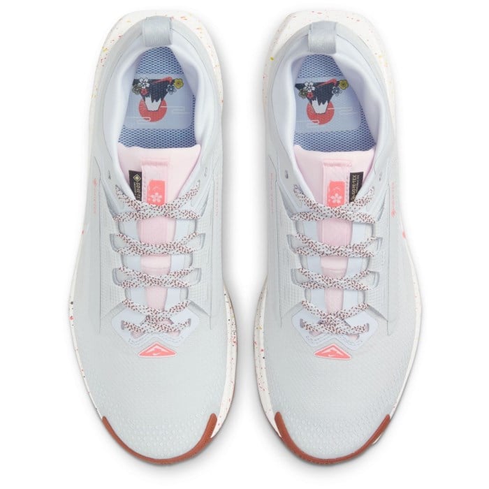 Nike Pegasus Trail 5 GTX - Womens Trail Running Shoes - Pure Platinum/White/Football Grey