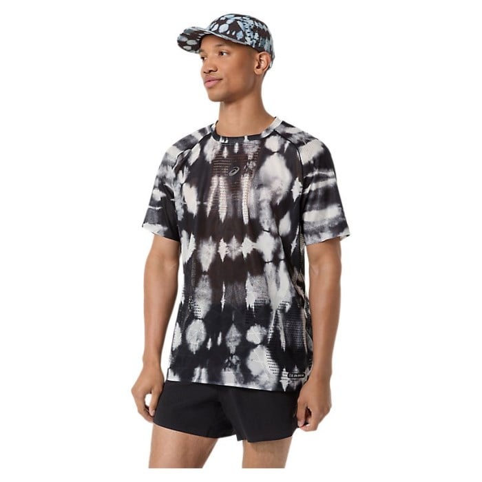Asics MetaRun Mens Short Sleeve Top - Limited Edition - Cream/Performance Black - image 3