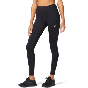 Asics Silver Womens Full Length Running Tights