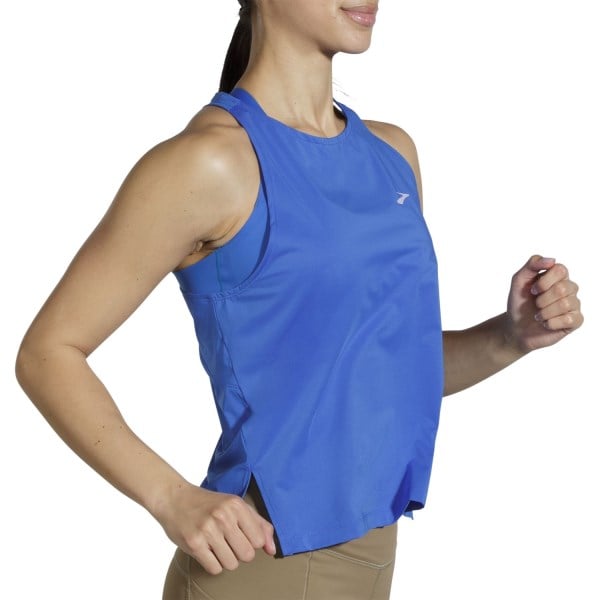 Brooks Sprint Free Womens Running Tank - Bluetiful
