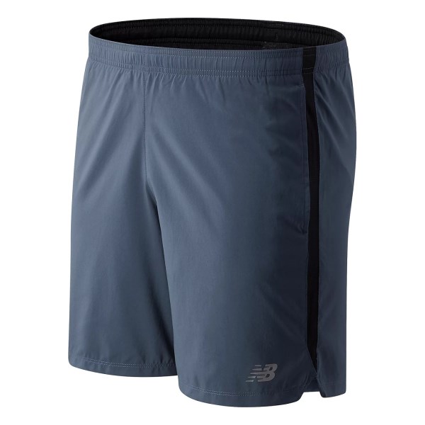 New Balance Core Run 7 Inch Mens Running Shorts - Thunder