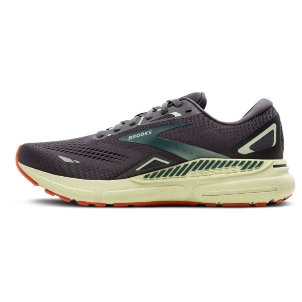 Brooks Adrenaline GTS 23 - Mens Running Shoes - Ebony/Smoke Green/Clay