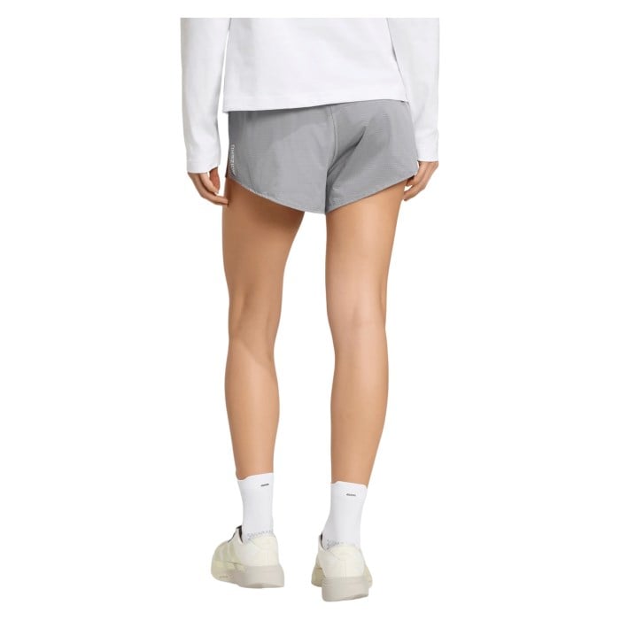 adidas Adizero Archive Womens Running Shorts - Grethr/Greone - image 2