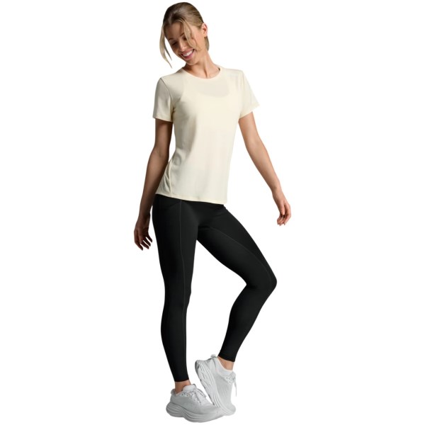 2XU Aero Womens Running T-Shirt - Pixel Lemon/White Reflective