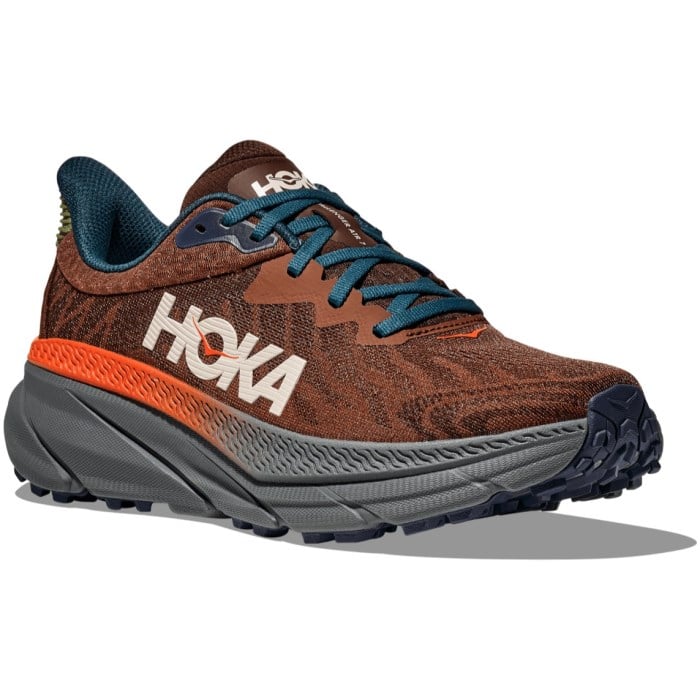 Hoka Challenger ATR 7 - Mens Trail Running Shoes - Mineral Brown/Asteroid