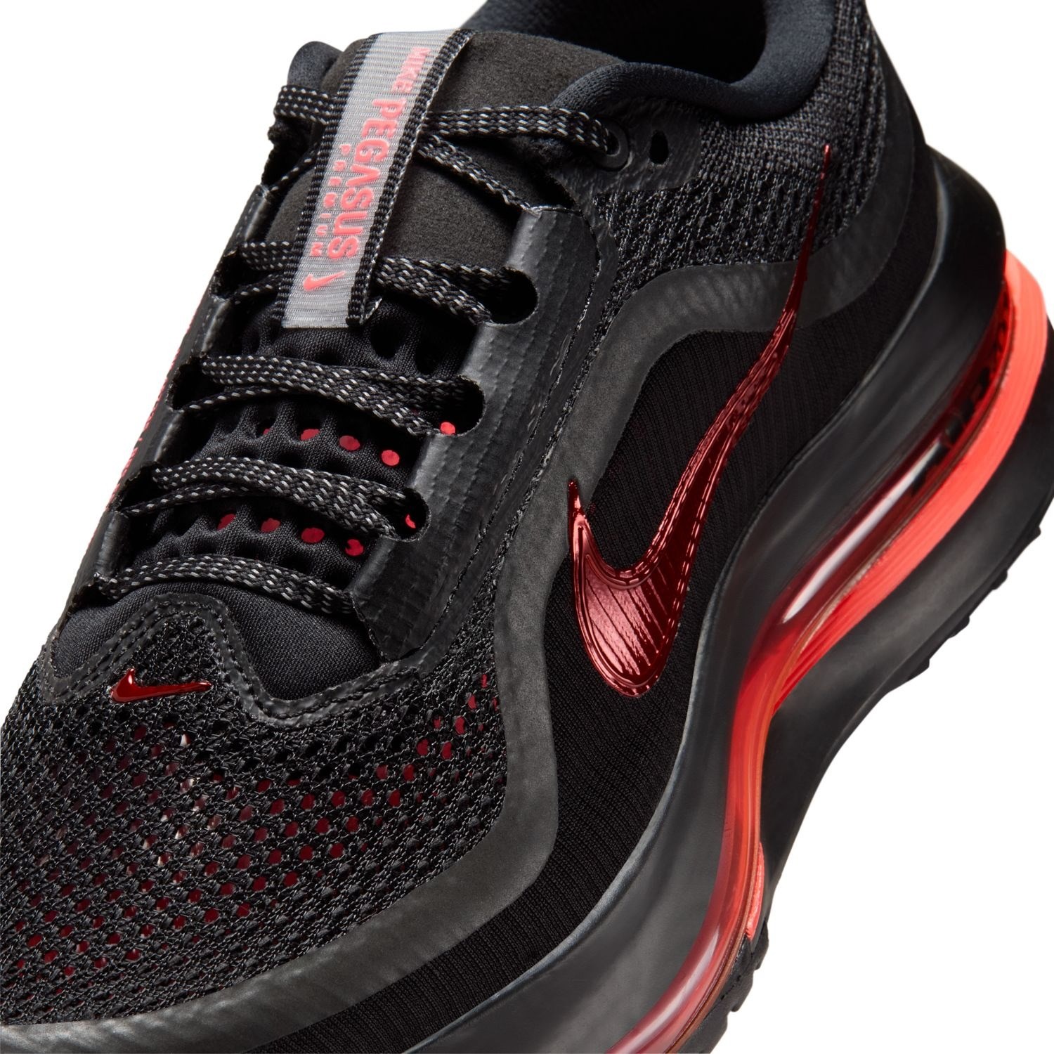 Nike Pegasus Premium - Womens Running Shoes - Black/Hot Lava/Anthracite