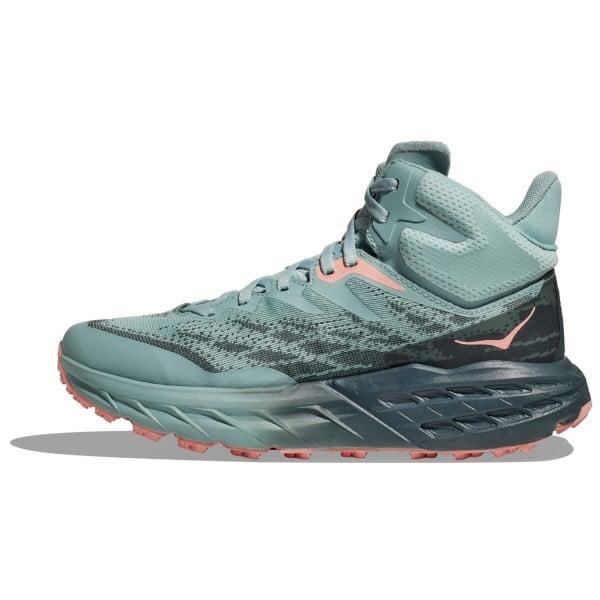 Hoka Speedgoat 5 Mid GTX - Womens Hiking Boots - Agave/Spruce