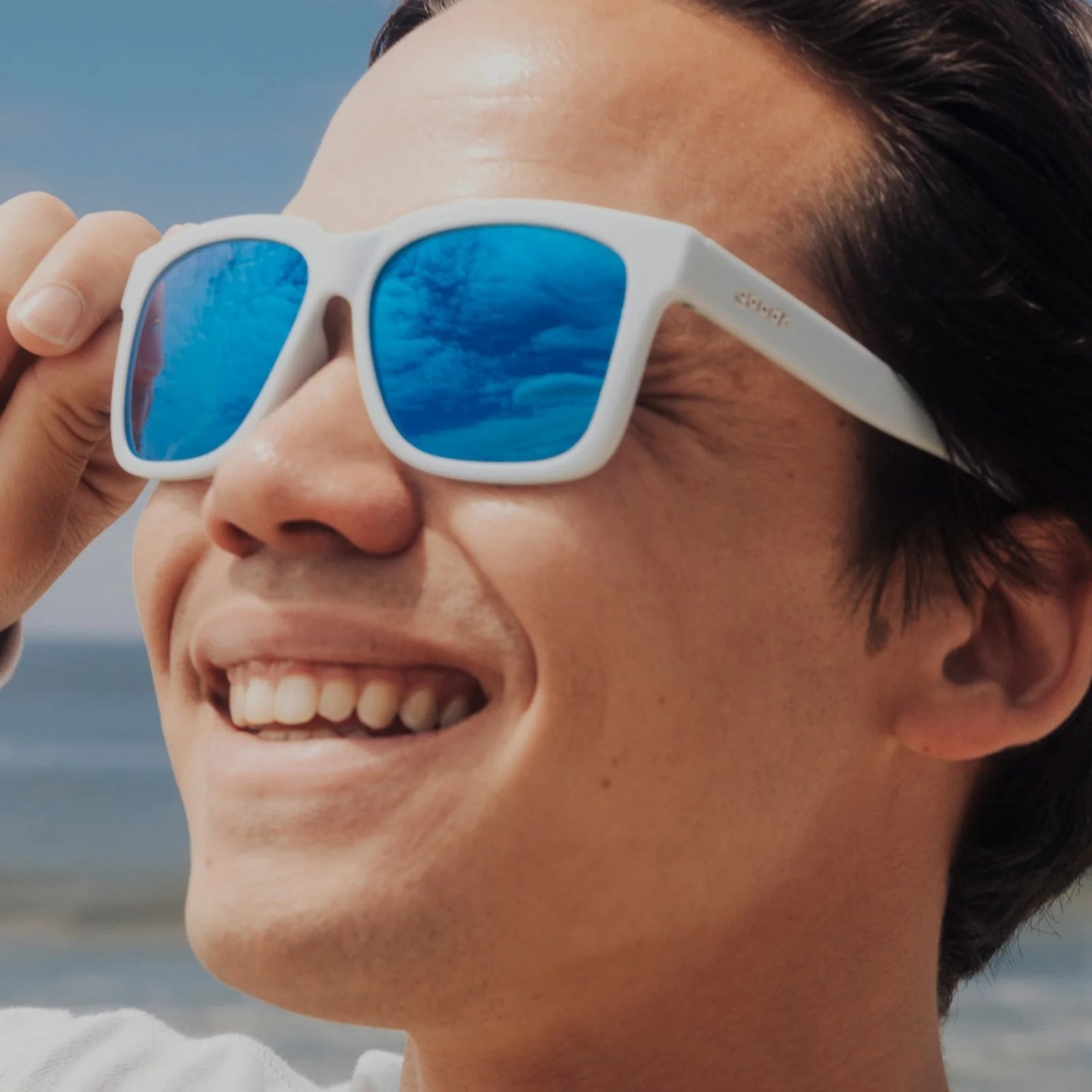 Goodr Tidal G Polarised Sports Sunglasses - Seam Foam Party Favour