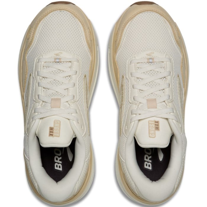 Brooks Ghost Max 2 Suede - Womens Walking Shoes - Star/Sand/Portabella