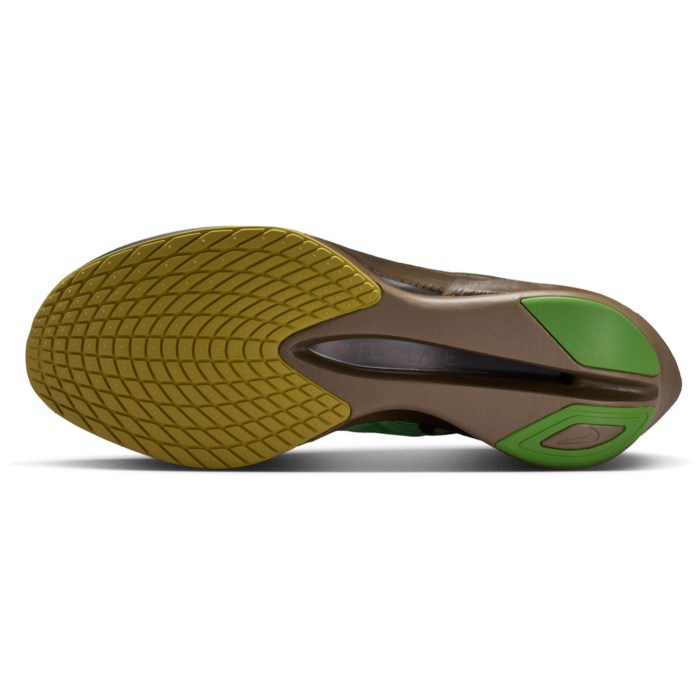 Nike ZoomX Vaporfly 4 - Our Pace Our Vib(e)bration - Mens Racing Shoes - Chlorophyll/Burgundy
