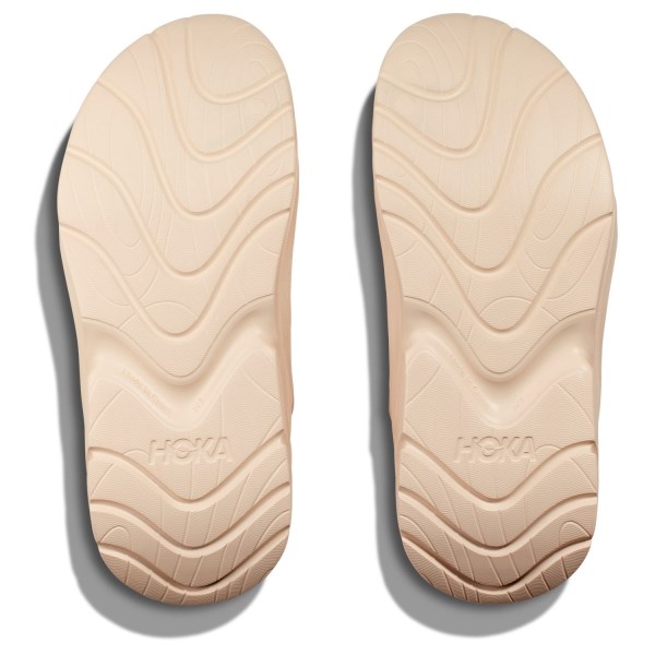 Hoka Ora Mule - Unisex Recovery Slides - Vanilla/Vanilla
