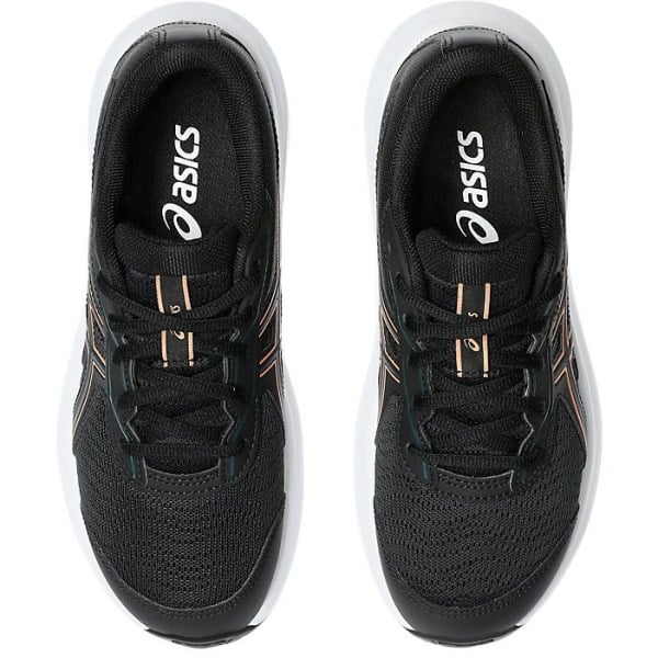 Asics Contend 9 GS - Kids Running Shoes - Black/Saxon Green
