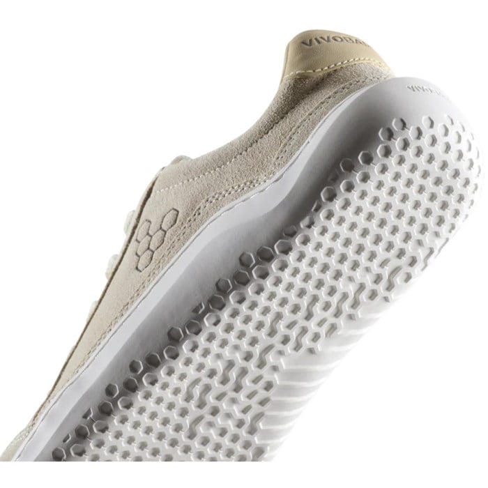 Vivobarefoot Gobi Sneaker II Premium Leather - Mens Walking Shoes - Sand/Fig