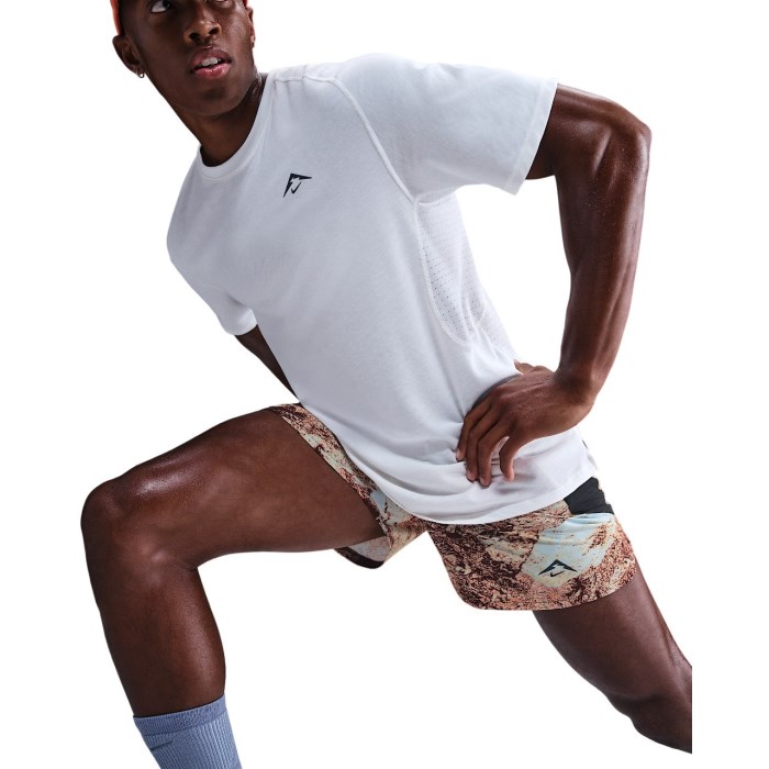 Nike Trail Dri-Fit Brief-Lined Mens Running Shorts - Sail/Black/Black