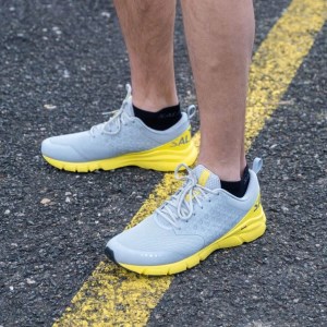 Salming Recoil Lyte 2 - Unisex Running Shoes - Grey/Yellow
