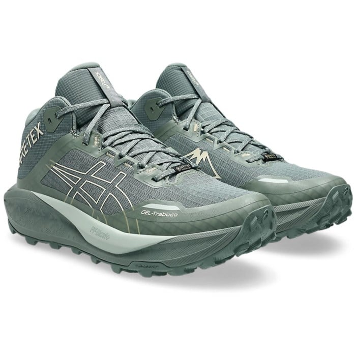 Asics Gel Trabuco MT GTX - Mens Hiking Shoes - Monument Blue/Vanilla