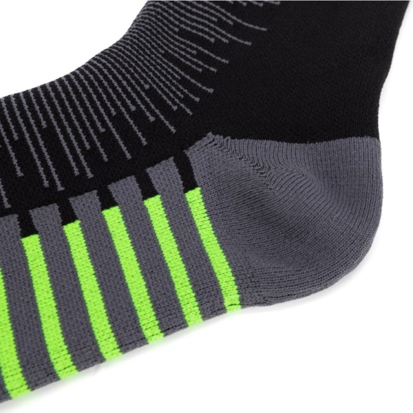 ANTU Merino Knee High Waterproof Socks - Black/Lime