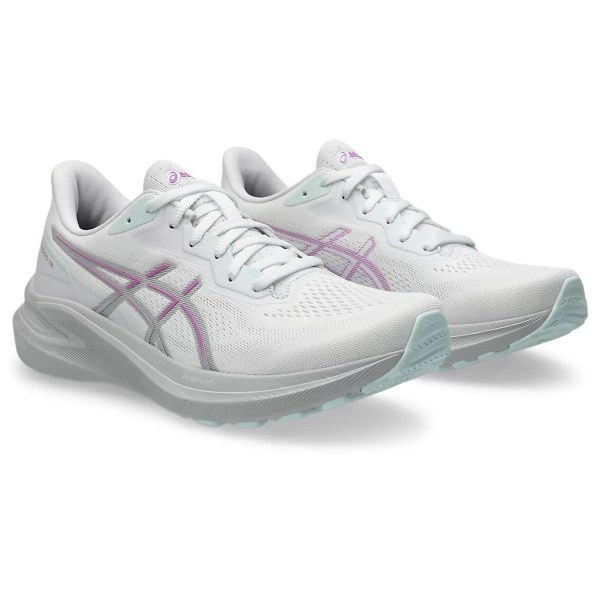 Asics GT-1000 13 - Womens Running Shoes - White/Lavender Glow